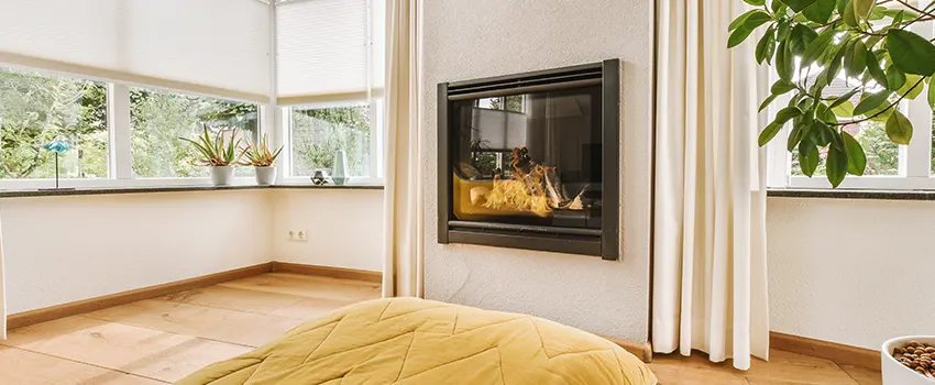 Residential Fireplace Ceramic Glass Installation in Ronkonkoma, NY