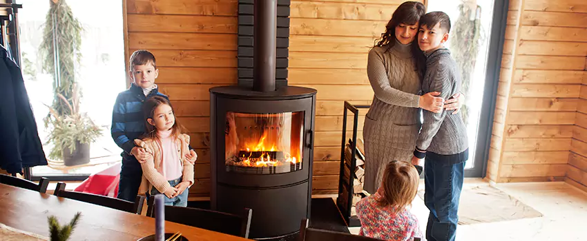 Morso Cast Iron Fireplace Insert Installation in Ronkonkoma, New York