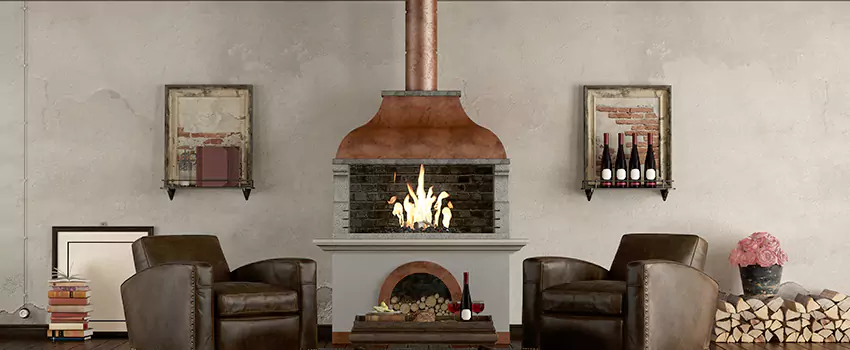 Thelin Hearth Products Providence Pellet Insert Fireplace Installation in Ronkonkoma, NY