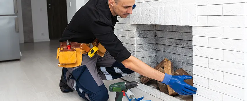 Fireplace Damaged Damper Frame Repair Services in Ronkonkoma, New York